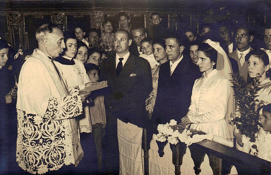 Matrimonio Quintieri - Di Cianni 1954