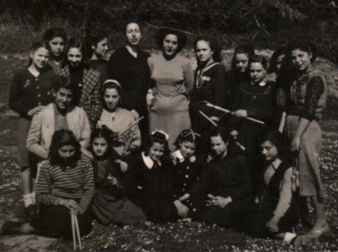 Alunne Scuola Selvaggi anno 1951