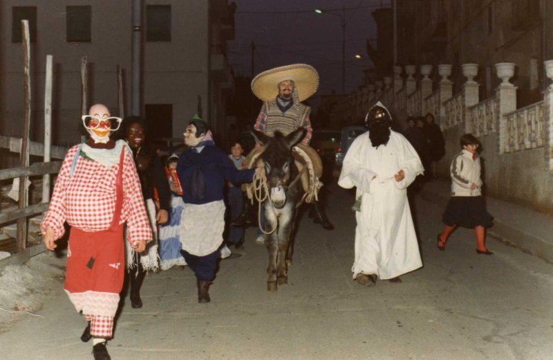 San Marco Argentano Carnevale fine anni Ottanta