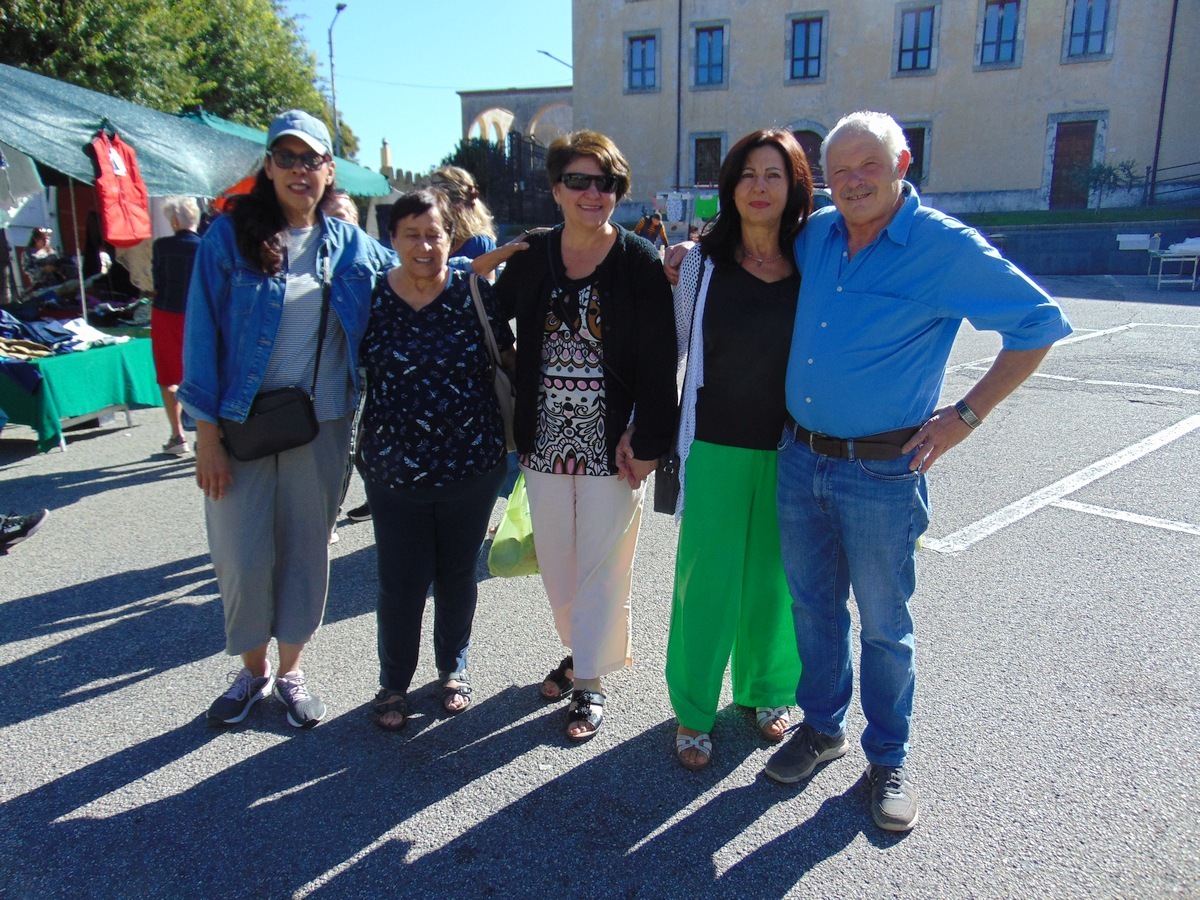 Da sinistra:  Robin, Cristina, Ornella, Nominata e Mario